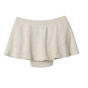 Baby Gap Girls Cable Knit Bloomer Cotton Skort Ivory Frost Size 12-18 mo